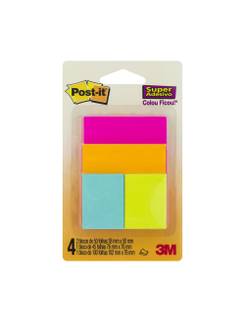 POST IT CASCATA 235F- 38X50/76X76/76X102 3 TAM - UN - 3M