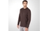 CAMISETA MASCULINA INTERLOQUE GOLA MÉDIA MARROM RICARDO ALMEIDA