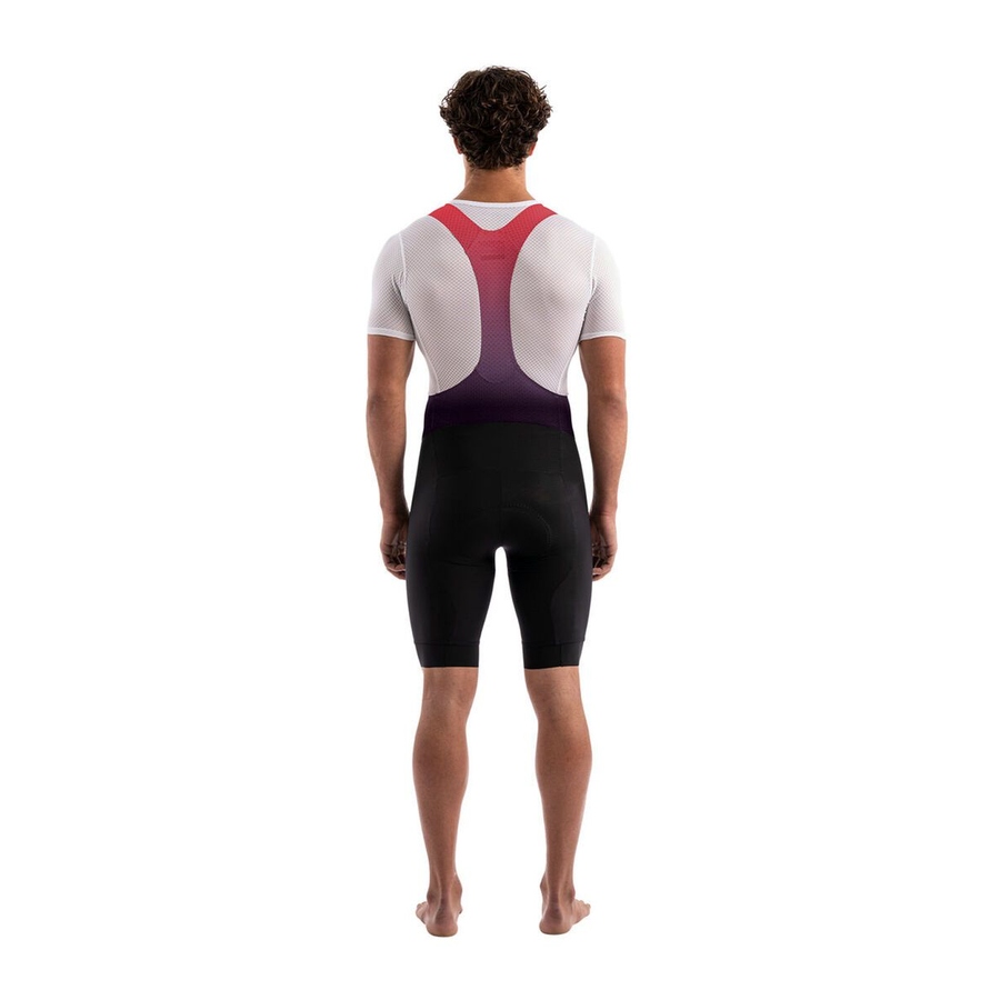 Bretelle Specialized Coleção Sagan Masculino Vermelho e Preto