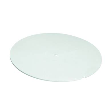 TAMPA CEGA REDONDA 250MM BRANCA AMANCO