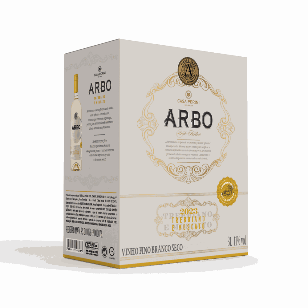 VINHO BRANCO SECO MOSCATO (3LT)-ARBO