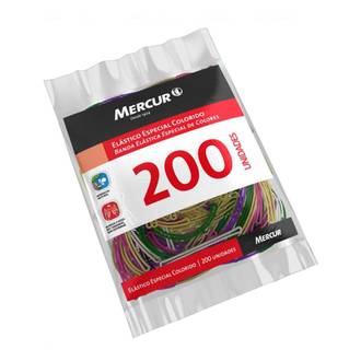 ELASTICO ESPECIAL COLORIDO C/200 - B05010318-00 - UN - MERCUR