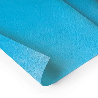 PAPEL CREPOM 0,48X2M - AZUL CLARO - PCT 10 - RIDET