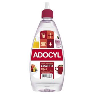 ADOCANTE SACARINA ADOCYL 100ML - UN - ADOCYL
