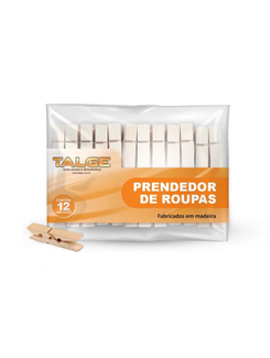 PRENDEDOR DE MADEIRA C/12 2013 - UN - TALGE