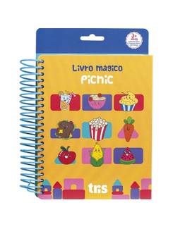LIVRO DE COLORIR MAGICO PICNIC - C/PINCEL+PALITO - UN - TRIS