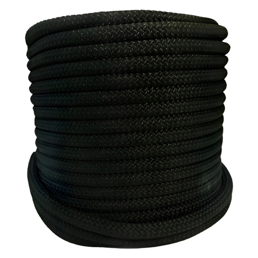 CORDA SEMI ESTATICA 11MM HARPIA PAMPA (O METRO) BRANCO/PRETO