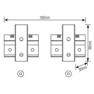 SUPORTE P/ TV FIXO UNIVERSAL 10" A 100" - SBRU859 - UN - BRASFORMA