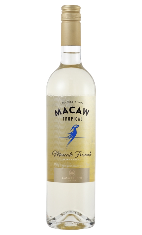 Vinho Frisante Casa Perini Macaw Tropical Branco 750ml