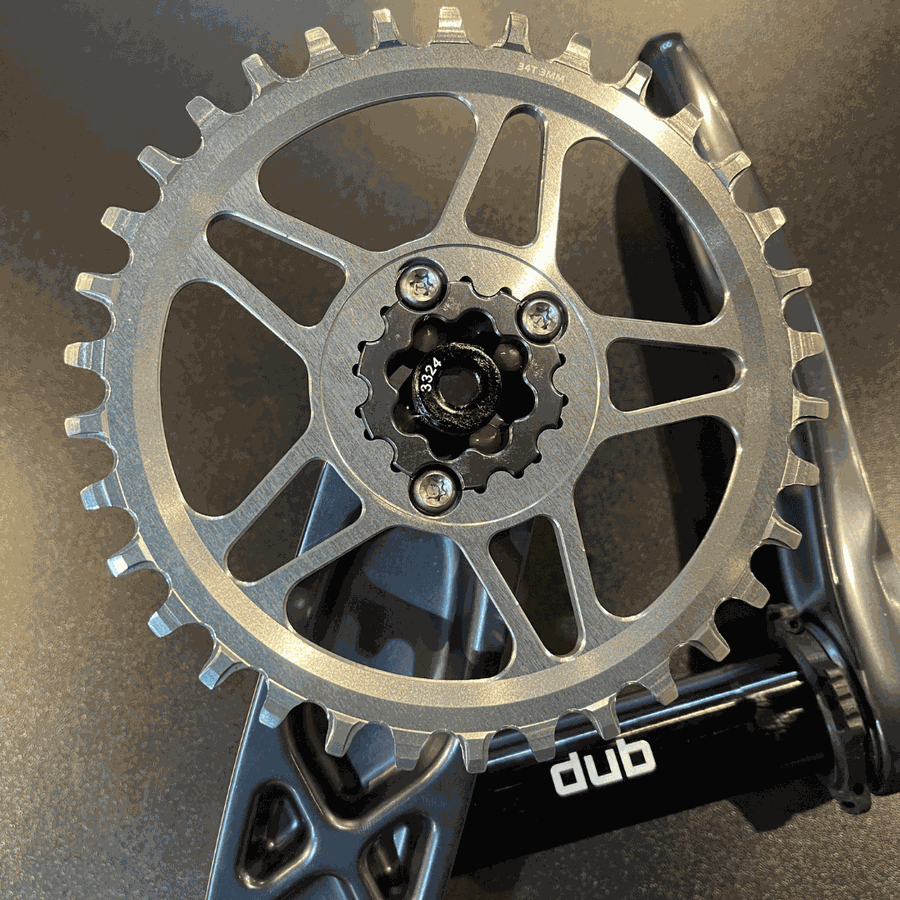 Pedivela Sram Original GX Eagle DUB Preto Lunar de 175mm