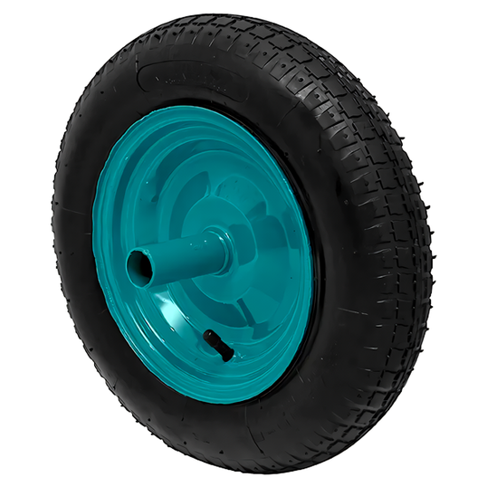 RODA PARA CARRINHO DE PEDREIRO METALPAMA AZUL