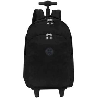 MOCHILA C/RODAS CASUAL CRINKLE YS41052P - PRETO - UN - YINS