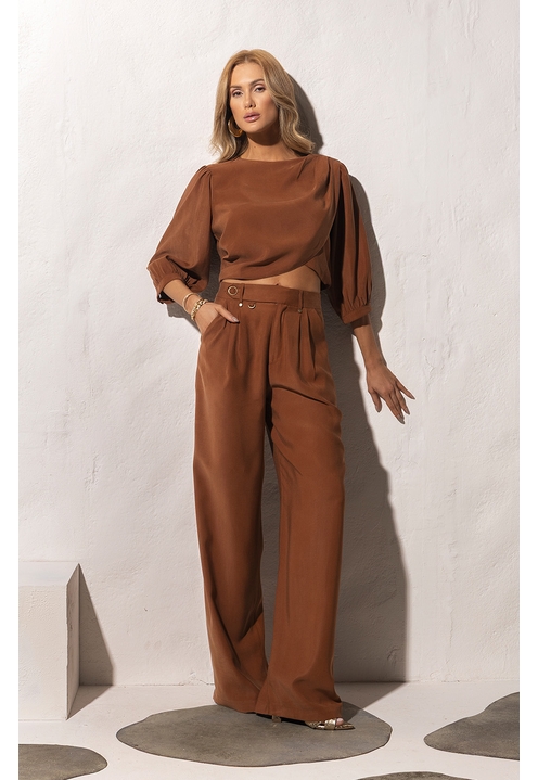 Blusa Chloe Trufa - 4