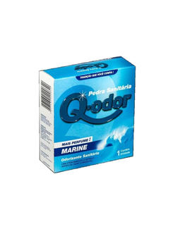 PEDRA SANITARIA 40G C/GANCHO  - MARINE - UN - Q-ODOR
