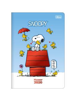 AGENDA COSTURADA SNOOPY M7 - PLANNER - PCT 5 - TILIBRA