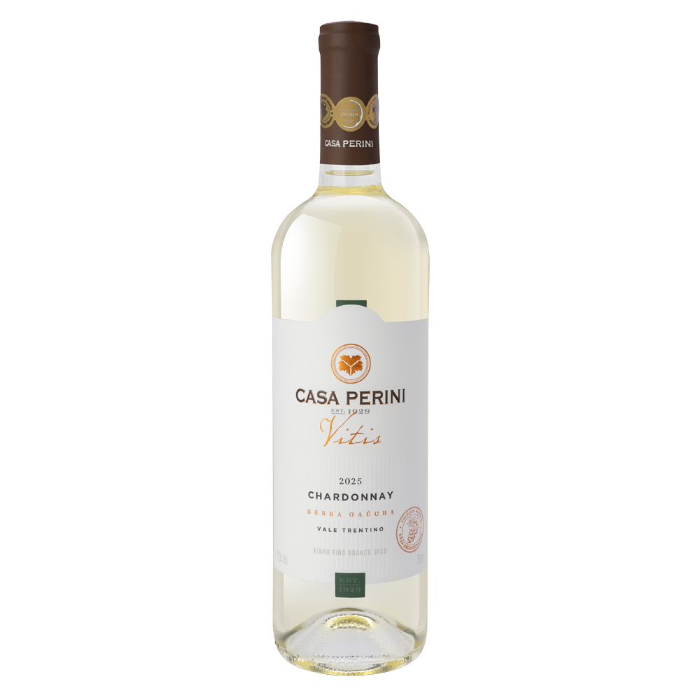 VINHO BRANCO SECO CHARDONNAY (750ML)-CASA PERINI
