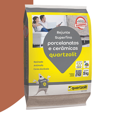 REJUNTE PORCELANATOS QUARTZOLIT FERRUGEM 5.0KG