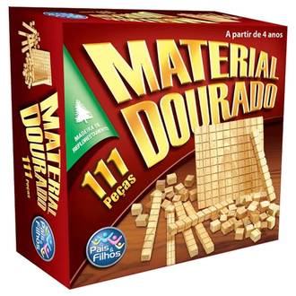 MATERIAL DOURADO MADEIRA 2922 - 111 PCS - UN - PAIS E FILHOS