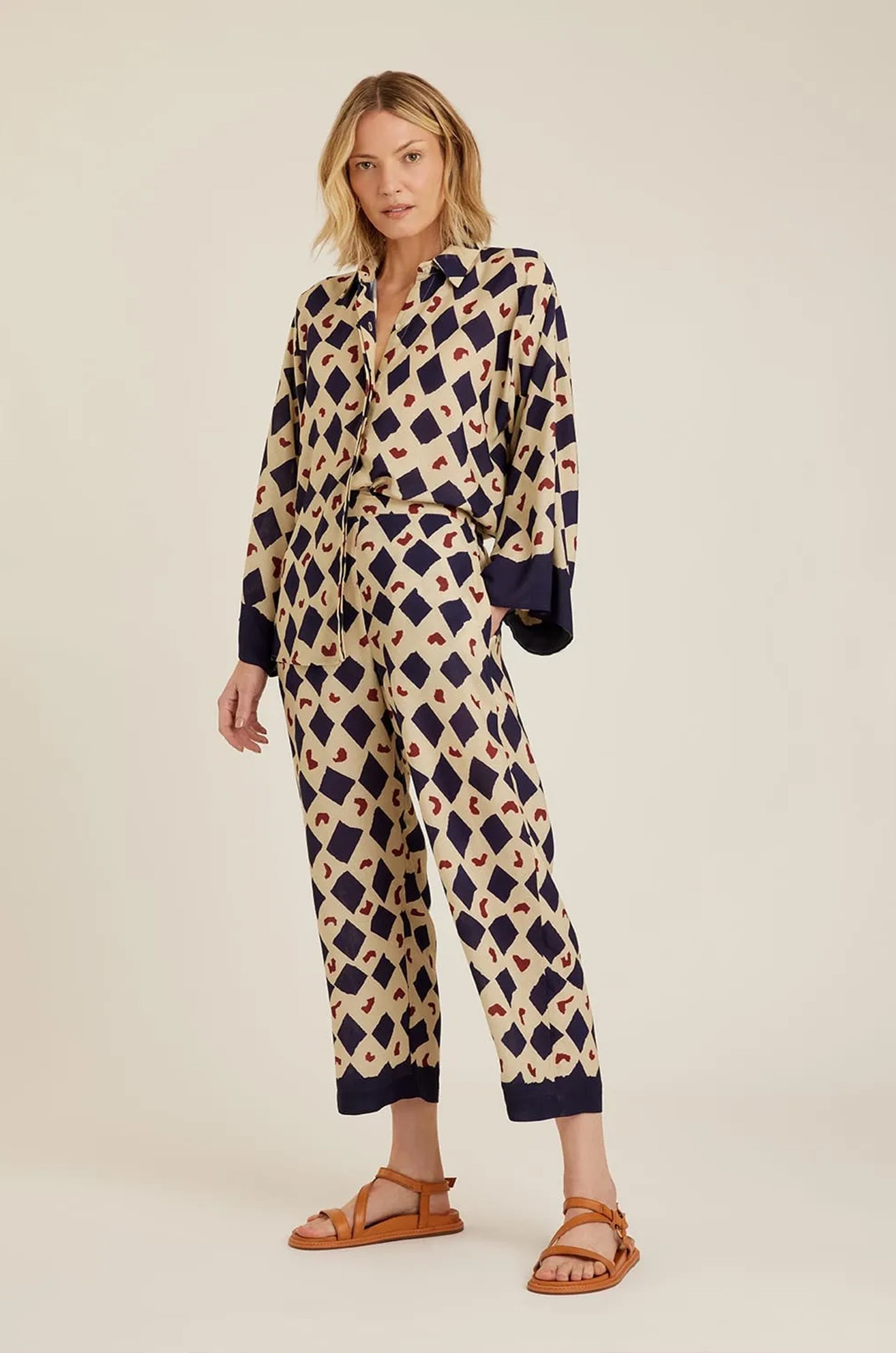 Camisa manga kimono marrocos