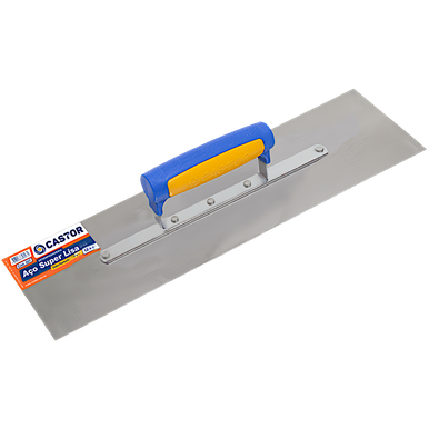 DESEMPENADEIRA DE AÇO LISA CASTOR 12 X 40CM