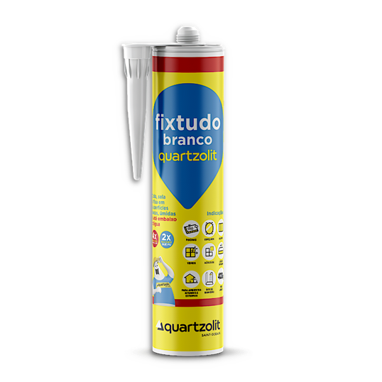 SILICONE QUARTZOLIT FIXTUDO BRANCO 400g
