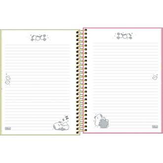 CADERNO COLEGIAL CAPA DURA 10X 120FLS - CAPYCLUB - UN - TILIBRA