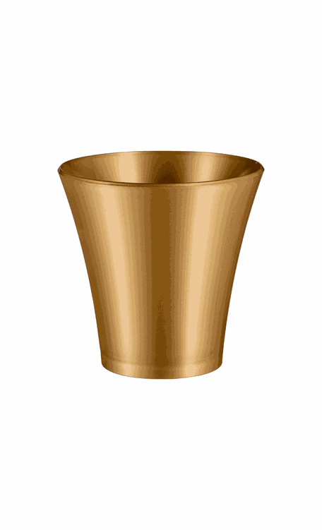 Champanheira Classic Ps Dourado Marmorizado