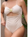 MAIÔ CONCHA COM RECORTE NUDE COLEÇÃO ARAGUAIA - 3