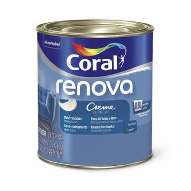 RENOVA FOSCO CORAL BRANCO 0.8L
