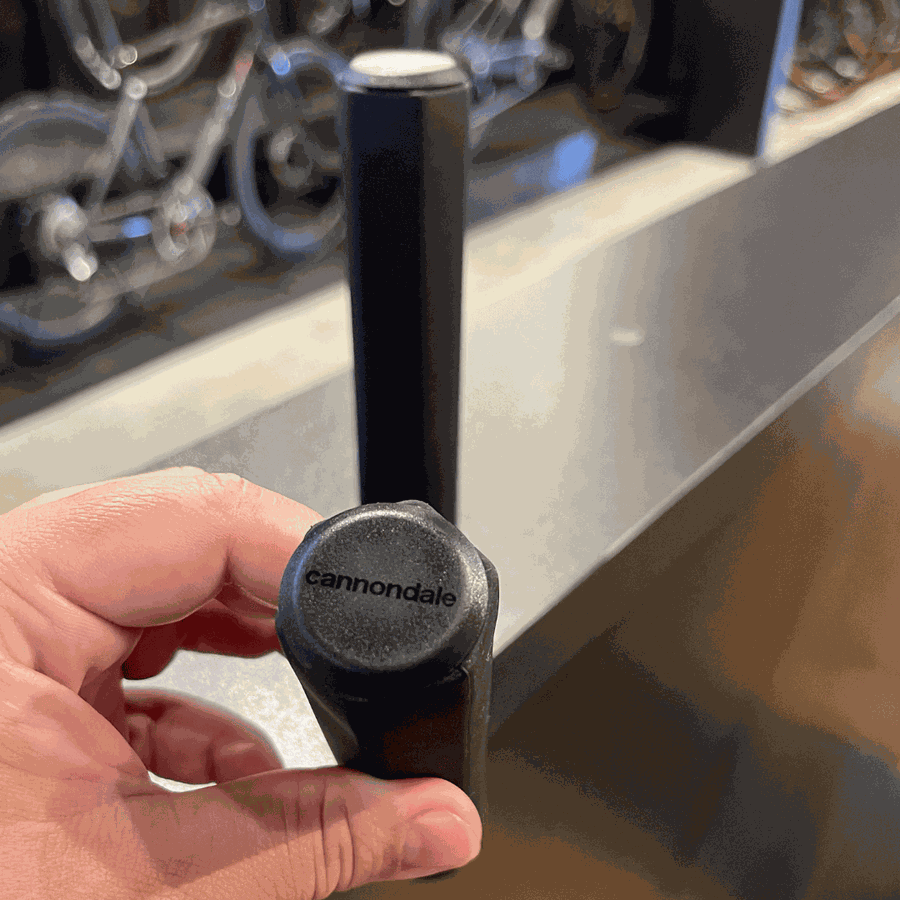 Manopla Cannondale De Silicone Preta