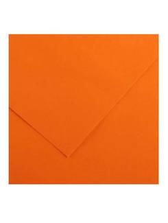 PAPEL IRIS VIVALDE 185G 25FL A4 - LARANJA - UN - CANSON