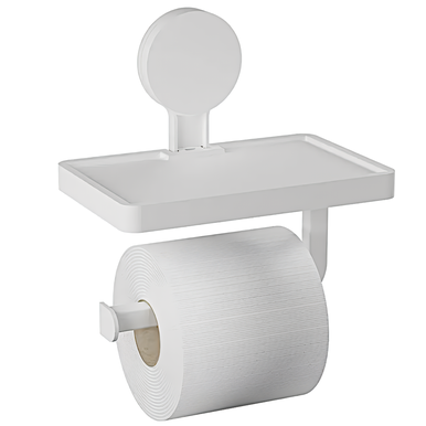 PAPELEIRA COM ADESIVO ASTRA BRANCA