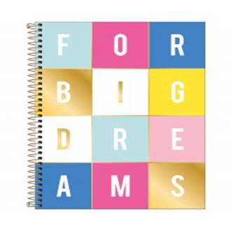 CADERNO COLEGIAL CAPA DURA 1X1 80FLS - 229750 - BE NICE - PCT 4 - TILIBRA