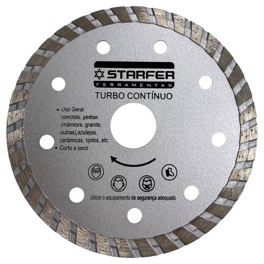 DISCO DIAMANTADO STARFER 7 CONTÍNUO REF. 01263005