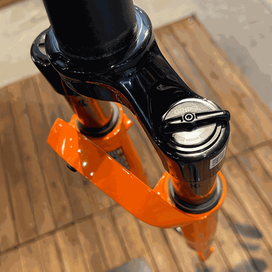 Garfo de Suspensão Fox Kashima Original 32 Para Gravel Laranja 40mm 2025