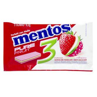 CHICLE MENTOS PURE FRESH 3+ 8,5G - MOR/MY FRA - UN - PERFETTI VAN MELLE