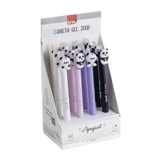 CANETA GEL APAGAVEL  ZOO 0,7MM - CA0211 - DPL 12 - BRW