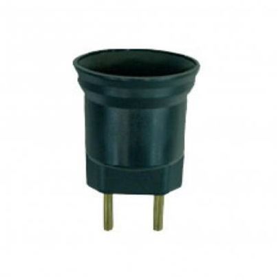 PINO PORTA LAMPADA PRETO ABNT CARTELA MISTER