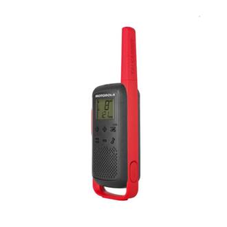 RADIO COMUNICADOR ALCANCE 32KM - T210BR - PRETO/VERMELHO - UN - MOTOROLA
