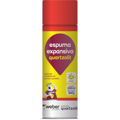 ESPUMA EXPANSIVA QUARTZOLIT 500 ML