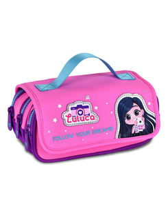 ESTOJO ESCOLAR TRIPLO LULUCA - LU27419T - INFANTIL - UN - CLIO