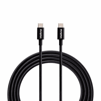 CABO USB C - USB TIPO C PVC 1,2M - EUCC 12PP - PRETO - UN - INTELBRAS