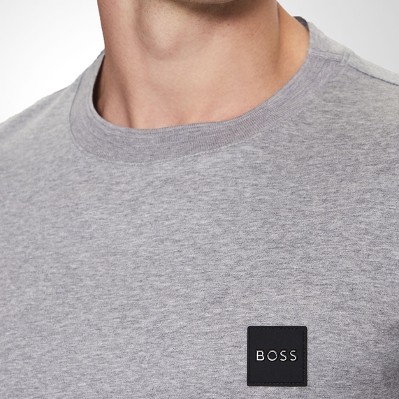 CAMISETA MASCULINA REGULAR FIT TIBURT 278 CINZA BOSS