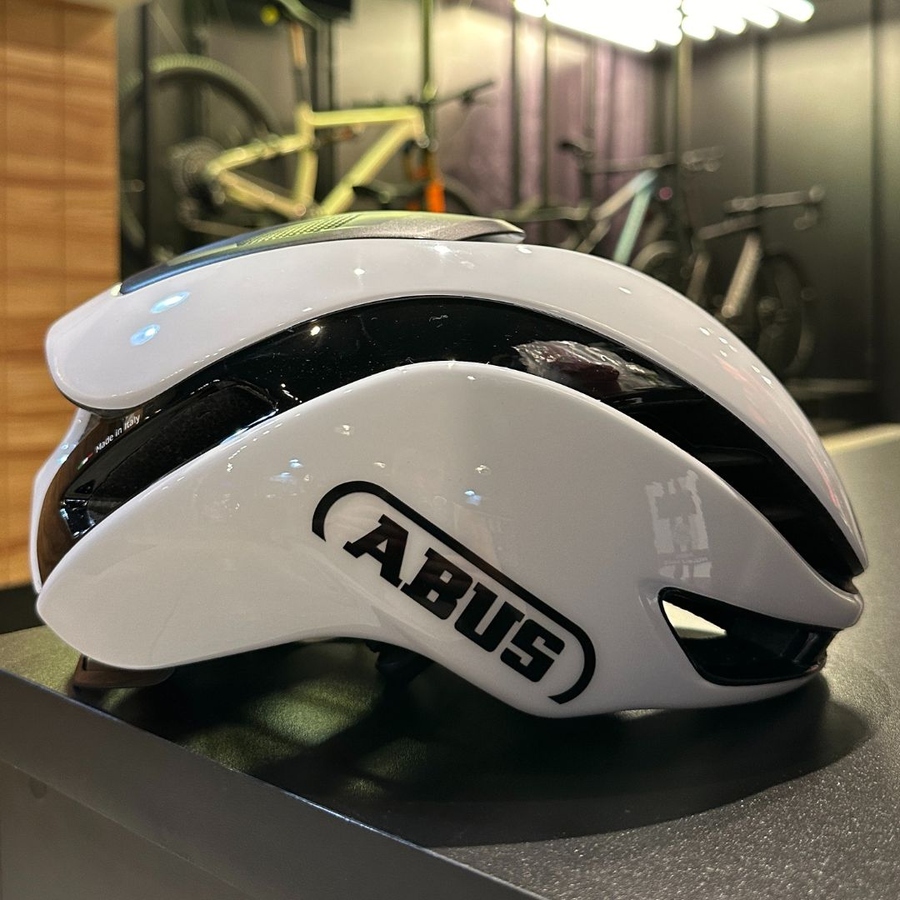 Capacete Abus GameChanger 2.0 Branco Brilhante