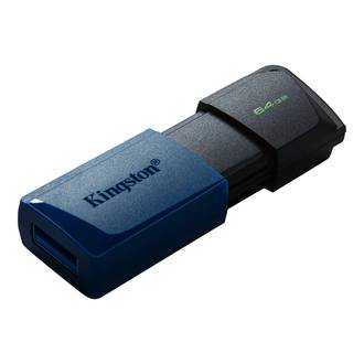 PEN DRIVE 64GB EXODIA DTXM - USB 3.2 - PRETO - UN - KINGSTON