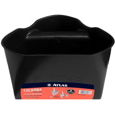 CAÇAMBA DE PLÁSTICO PARA MÃO ATLAS 2 LITROS