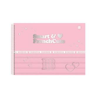 CADERNO DESENHO CAPA DURA 60FLS - ESPIRAL - REBECCA BOMBOM - UN - ANIMATIVA