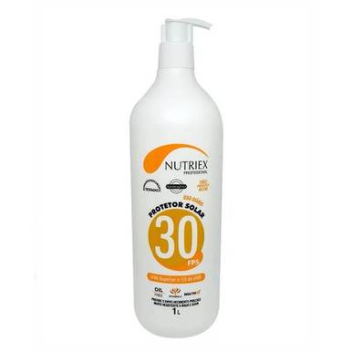 PROTETOR SOLAR FPS 30 NUTRIEX PROFISSIONAL Frasco 1 L com bico dosador