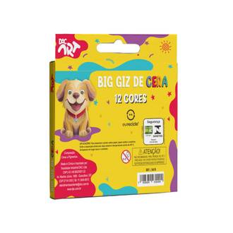 BIG GIZ DE CERA 12 CORES - 5615 - UN - DAC