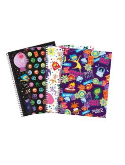 CADERNO UNIV CAPA DURA 1X1 80FLS - 3390950 - DIVERTIDA MENTE - UN - FORONI